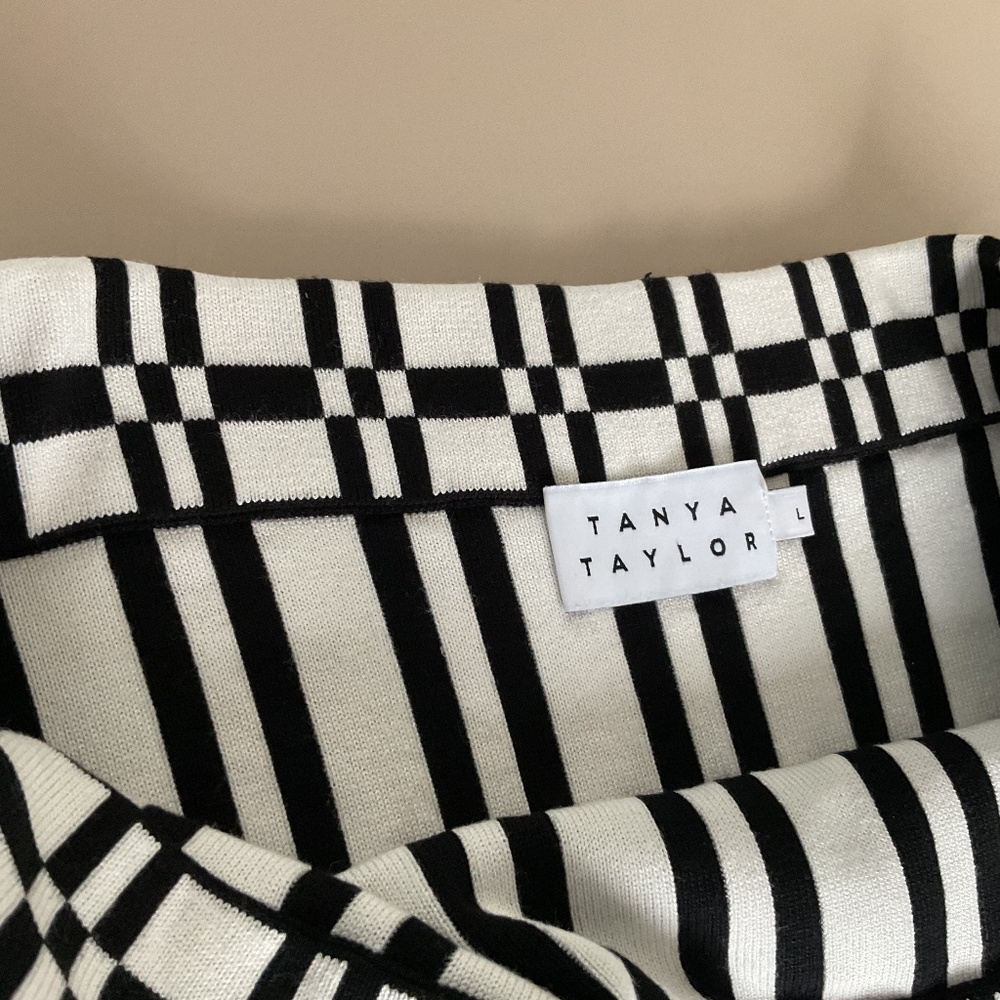 Tanya Taylor Striped Knit Camille Pencil Skirt - Picture 2 of 3